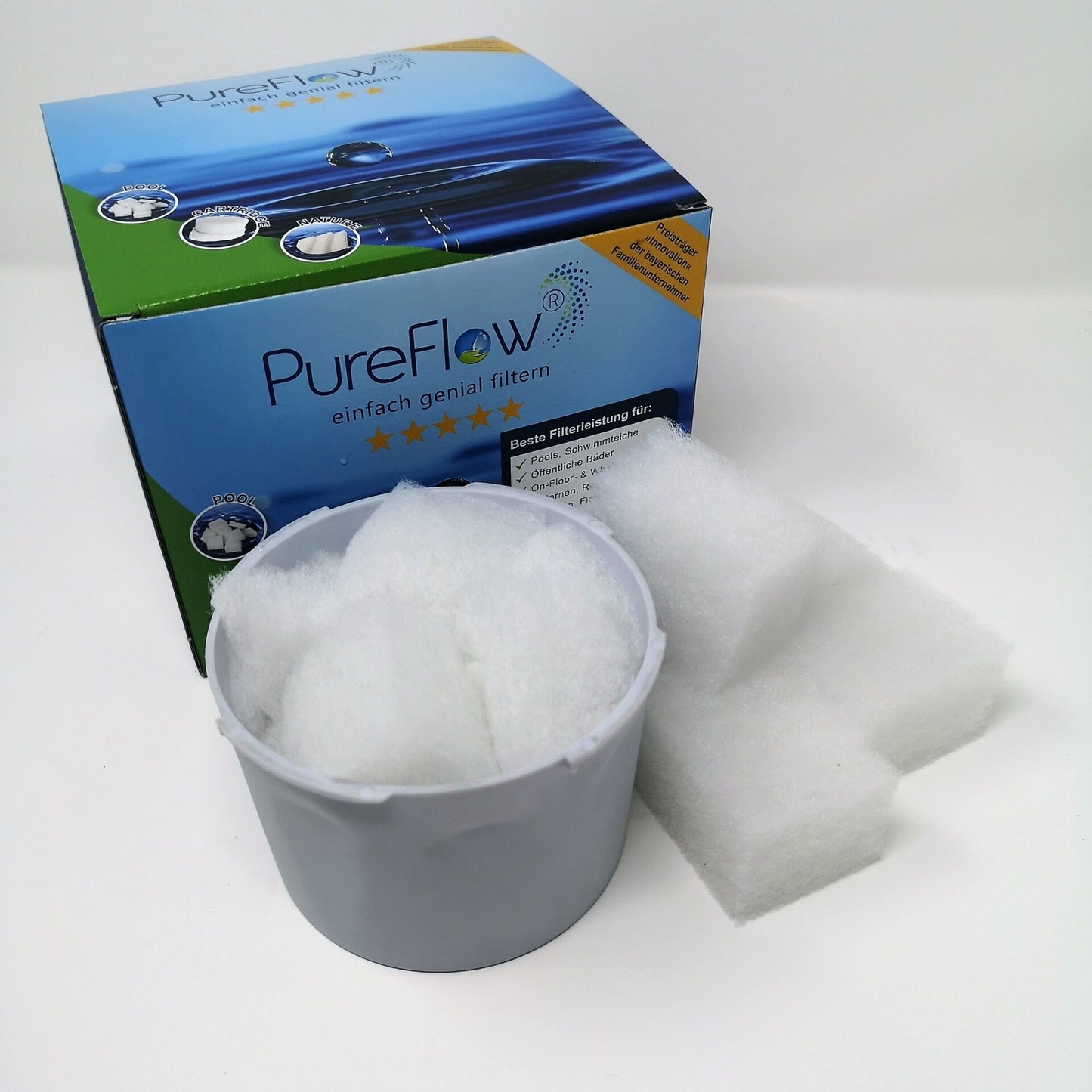 PureFlow® Filtercubes (50x50x45mm - 35 Stück)
