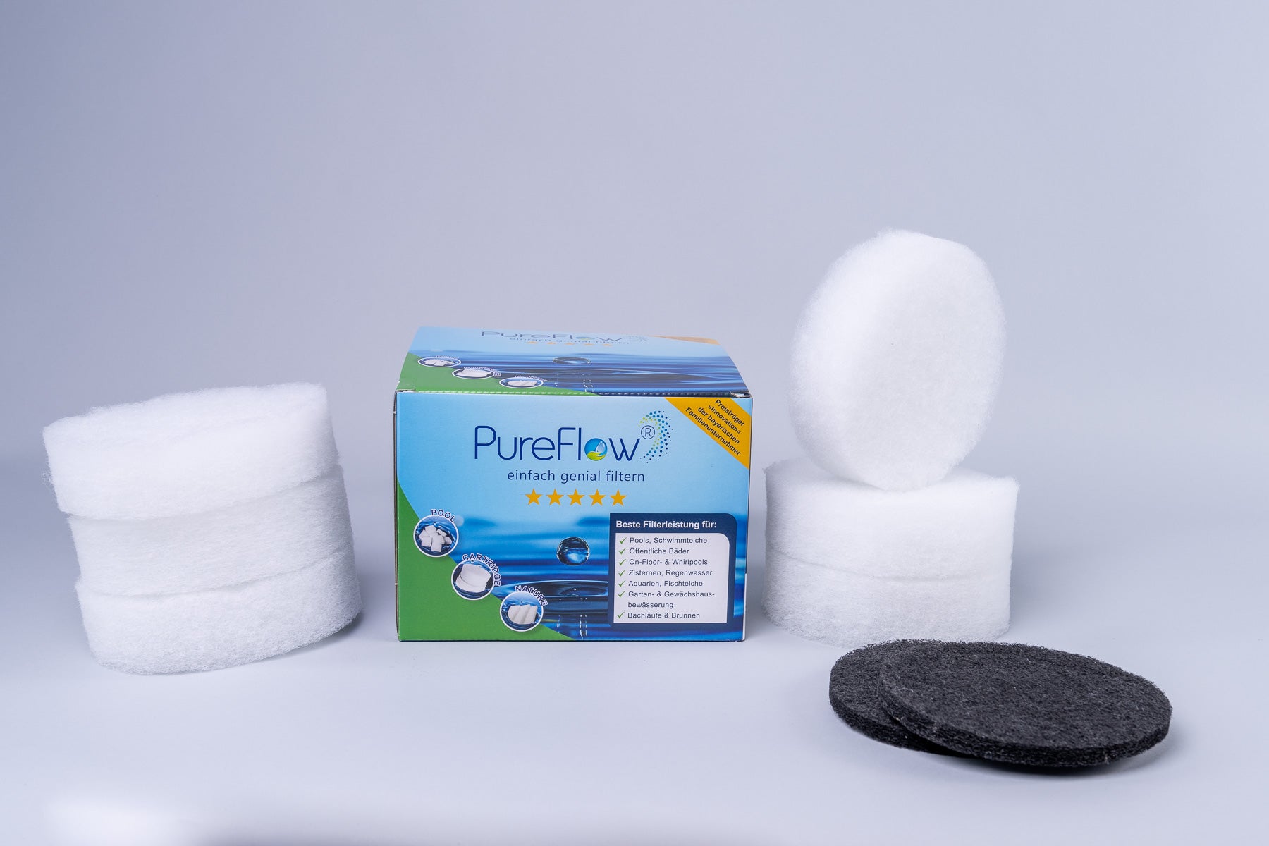 Sie möchten unabhängig von den Kartuschen der Hersteller für eine einwandfreie Filtration Ihrer Pools und Whirlpools sorgen? Mit unserem innovativen Kartuschenfilter greifen Sie auf eine flexible Lösung zurück