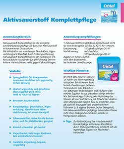 CRISTAL Aktivsauerstoff Complete Care 2,24 kg