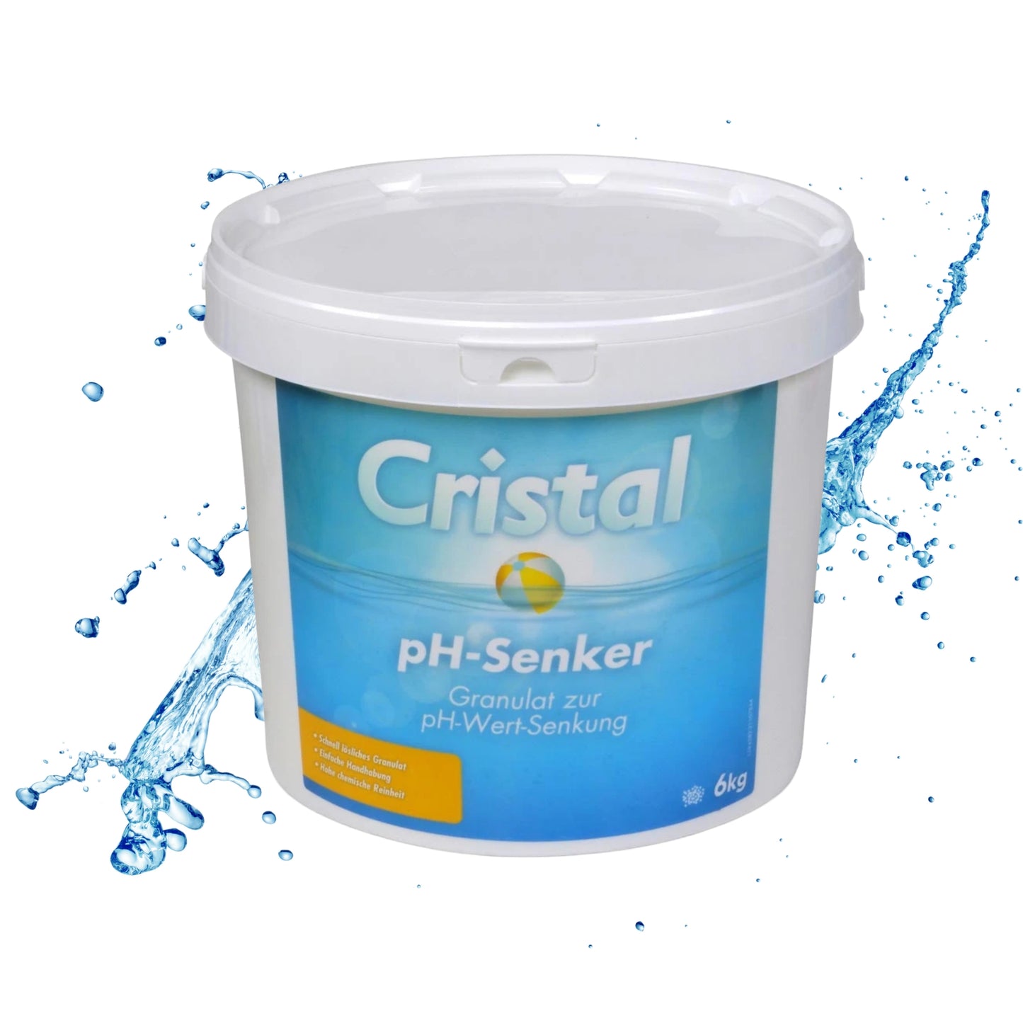 CRISTAL pH-Senker Granulaat 6,0 kg