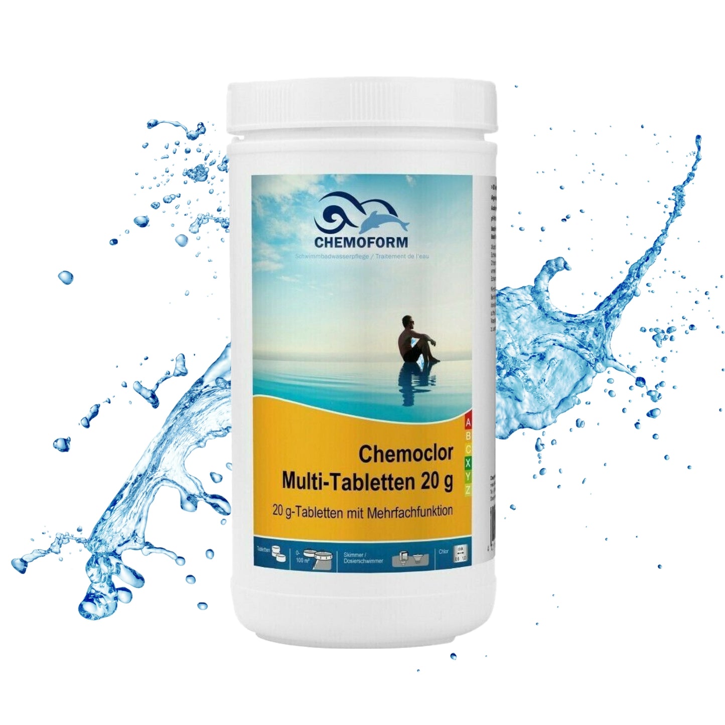 Comprimés Chemoform Multi-Comprimés - Comprimés pour piscine
