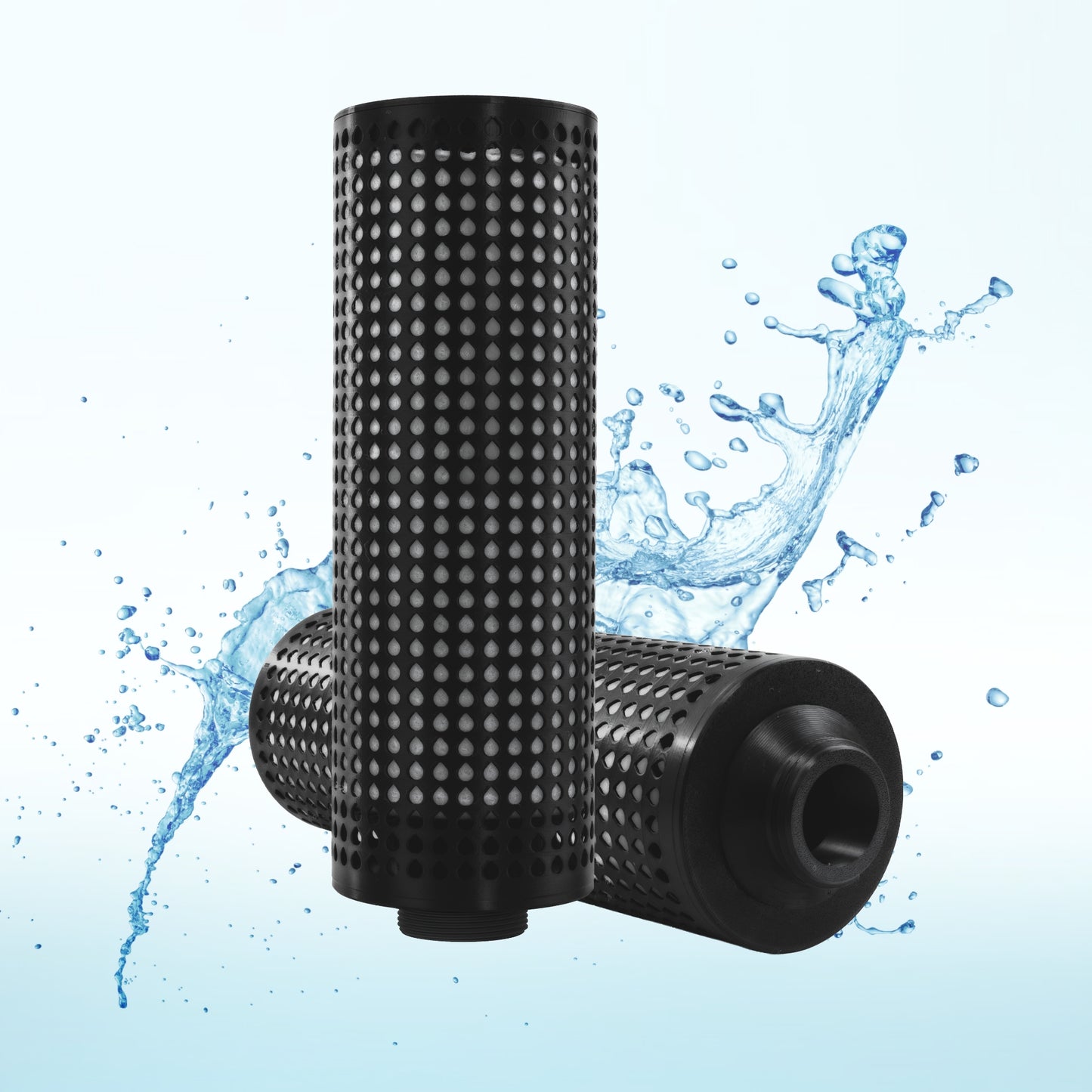 PureFlow® LongLife Filterkartusche kurz (200mm) + Adapter mit Feingewinde 2,0 Zoll