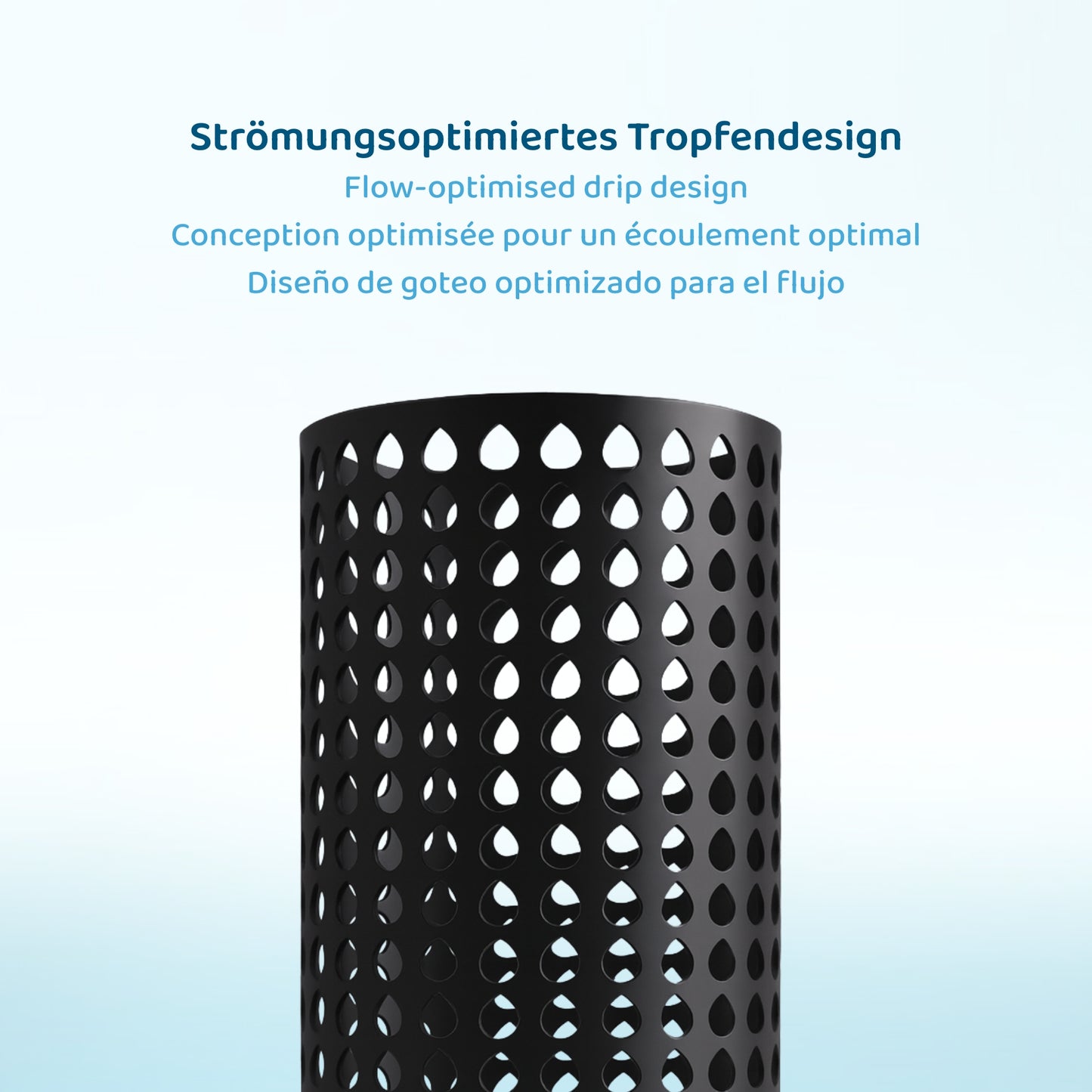 PureFlow® LongLife Filterkartusche lang + Adapter mit Steckgehäuse (Loch)