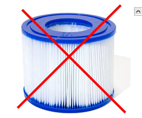 Standard Filter für Lay-Z-Spa Pools. Der Lay-Z-Spa Filter von PureFlow ist die perfekte Alternative für Ihren Pool.