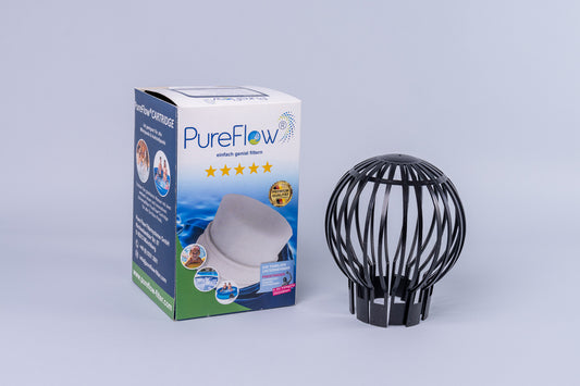 Während einer Rückspülung kann es vorkommen, dass PureFlow Filterelemente aufschwimmen und durch die Strömung vereinzelt ausgespült werden.