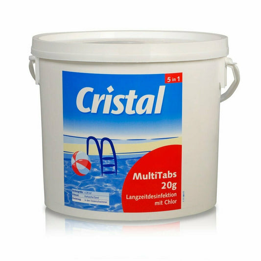 CRISTAL - MultiTabs Chlorine 5 in 1