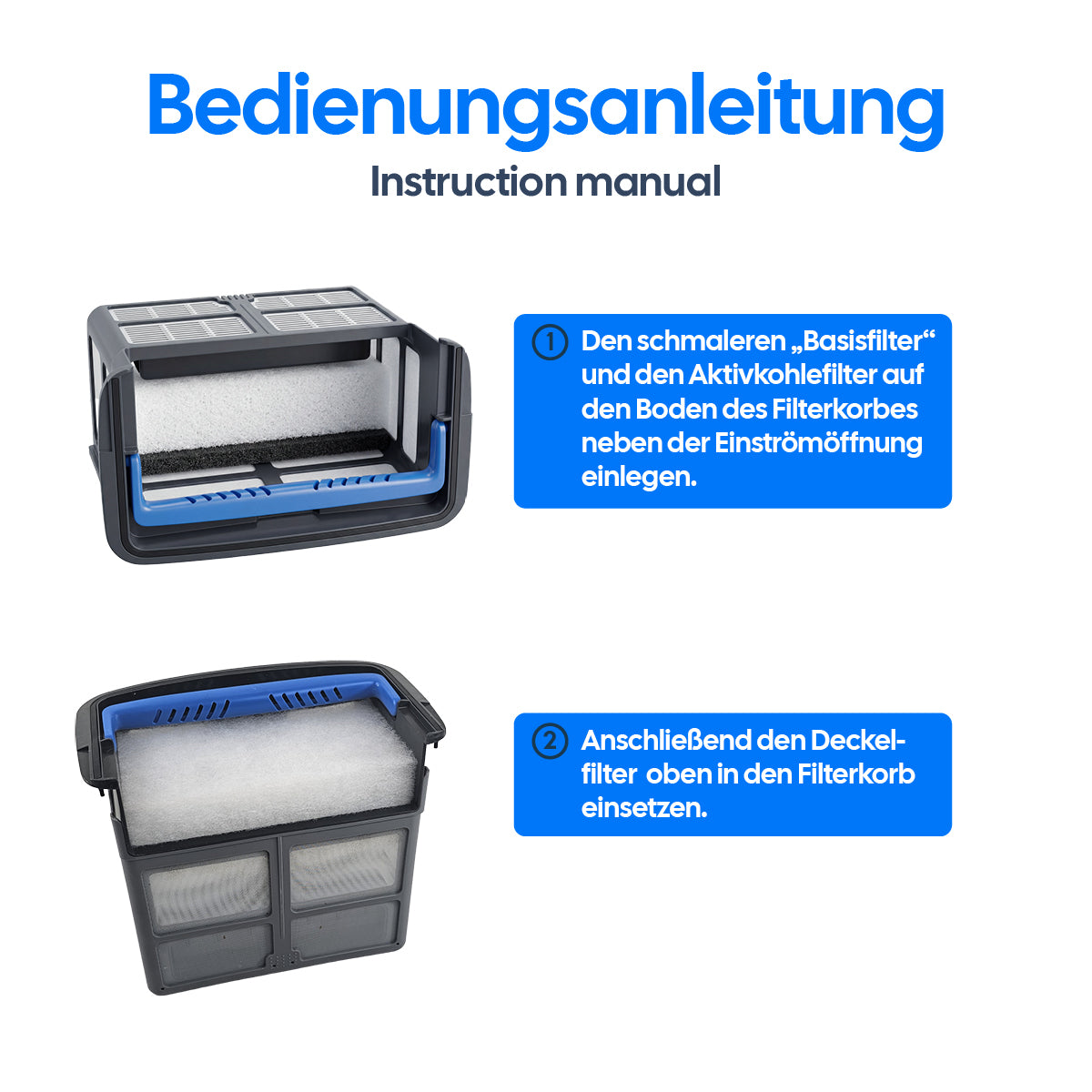 Feinstfilter für Poolroboter Beatbot Aquasense 2 Pro