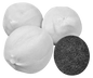 3 filter balls including activated carbon – easily replaceable pool filter for the environmentally friendly reusable cartridge filter LongLife long (335 mm long), for pools and whirlpools.