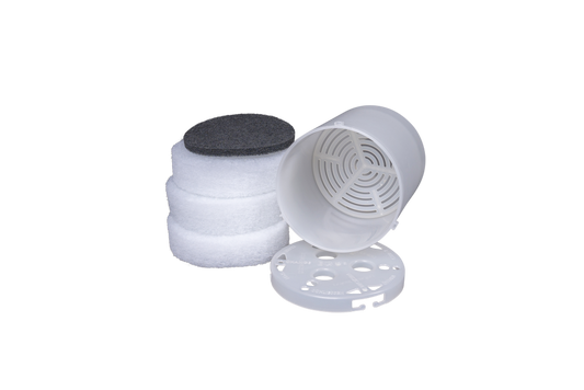 PureFlow® EGO-3 Active (Ø15cm - 2 filters with 3 discs each) including activated carbon (2 pieces)