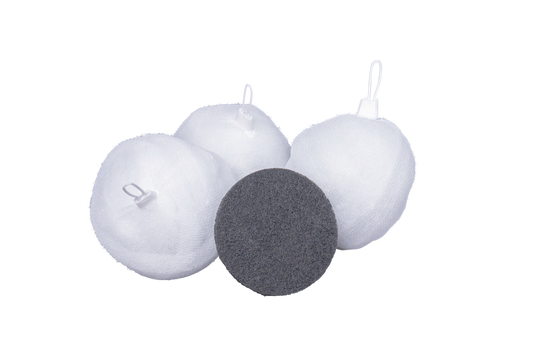 PureFlow® filter balls (3 pieces) including activated carbon