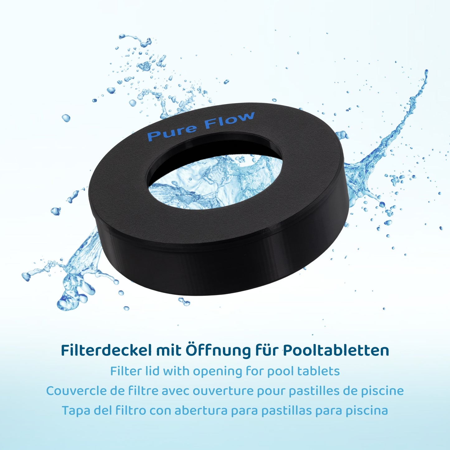 PureFlow® LongLife filterpatroon kort (200mm) + adapter met steekkast (gat)