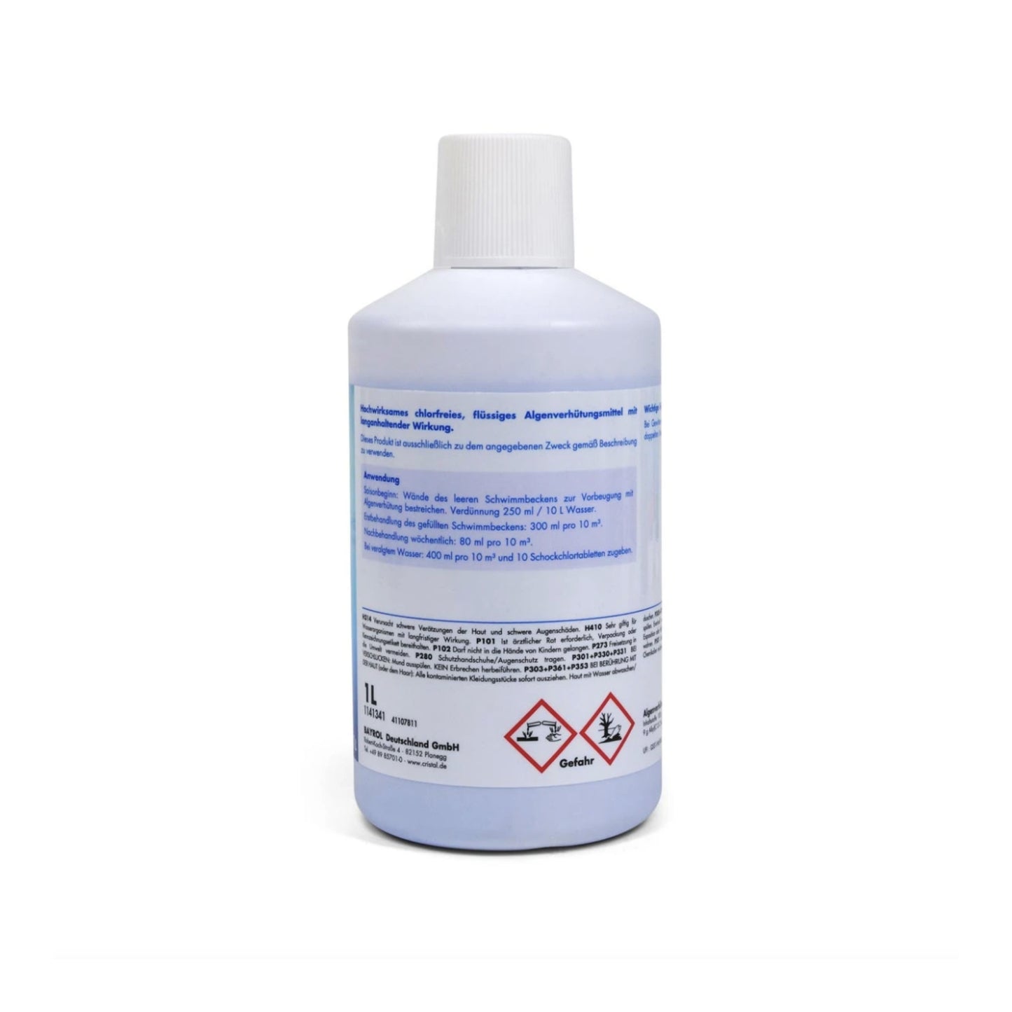 CRISTAL Algenverhütung Schaumfrei 1,0 l