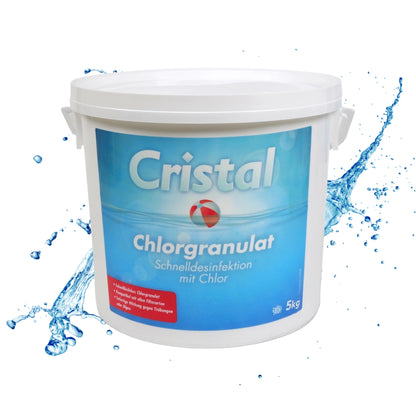 CRISTAL Chlorine Granules Fast Dissolving 5.0 kg