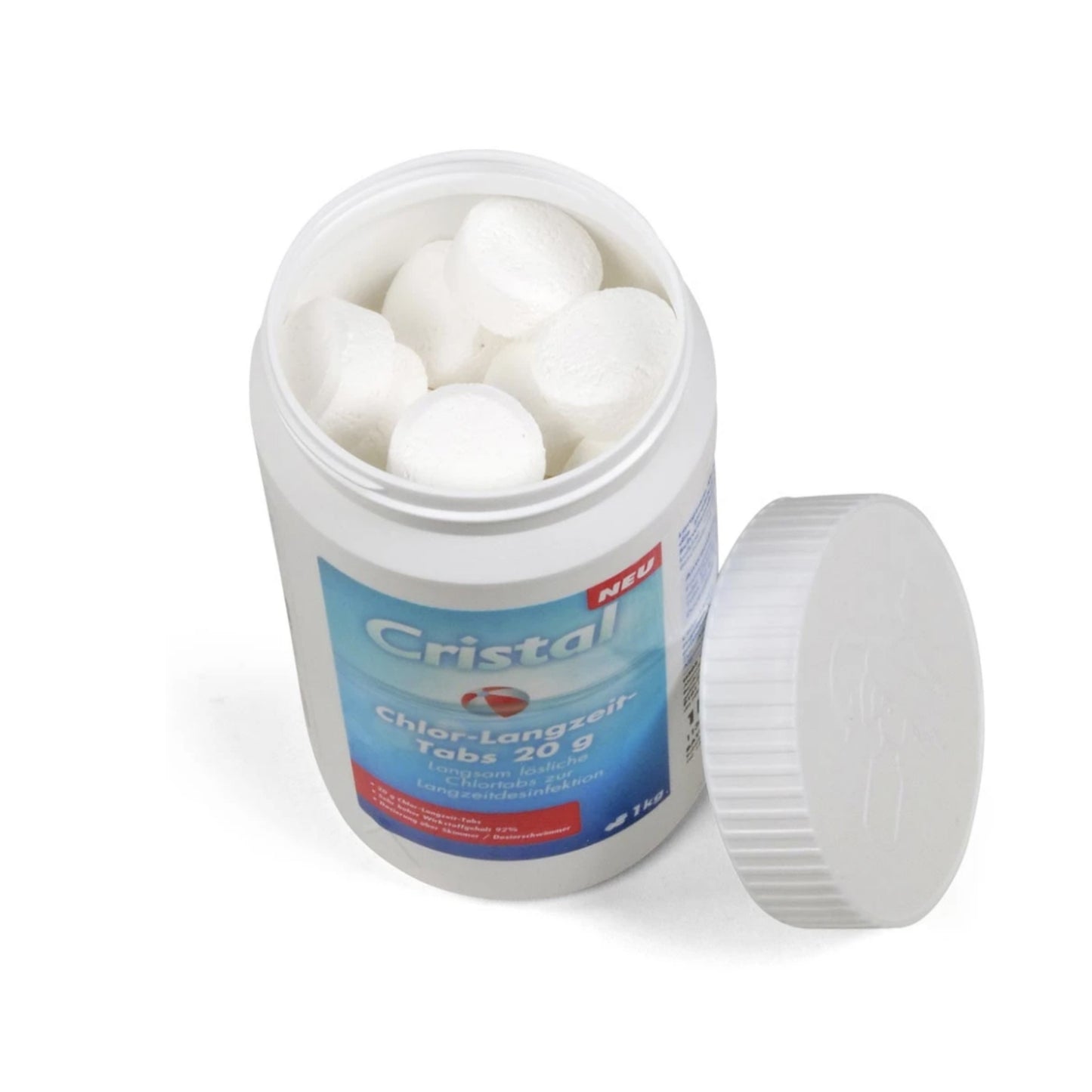 CRISTAL Chlor-Langzeit-Minitab (20g) 1,0 kg