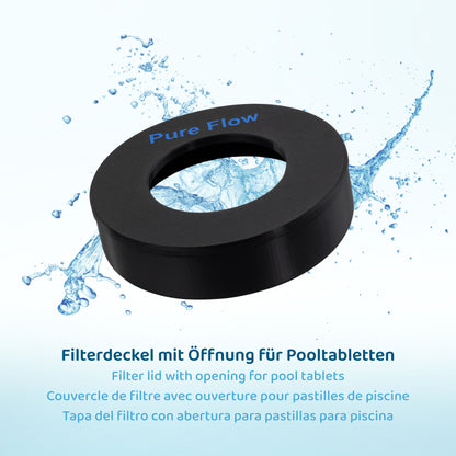 PureFlow® LongLife Filterkartusche lang (325mm) + Adapter mit Steckgehäuse (Loch)