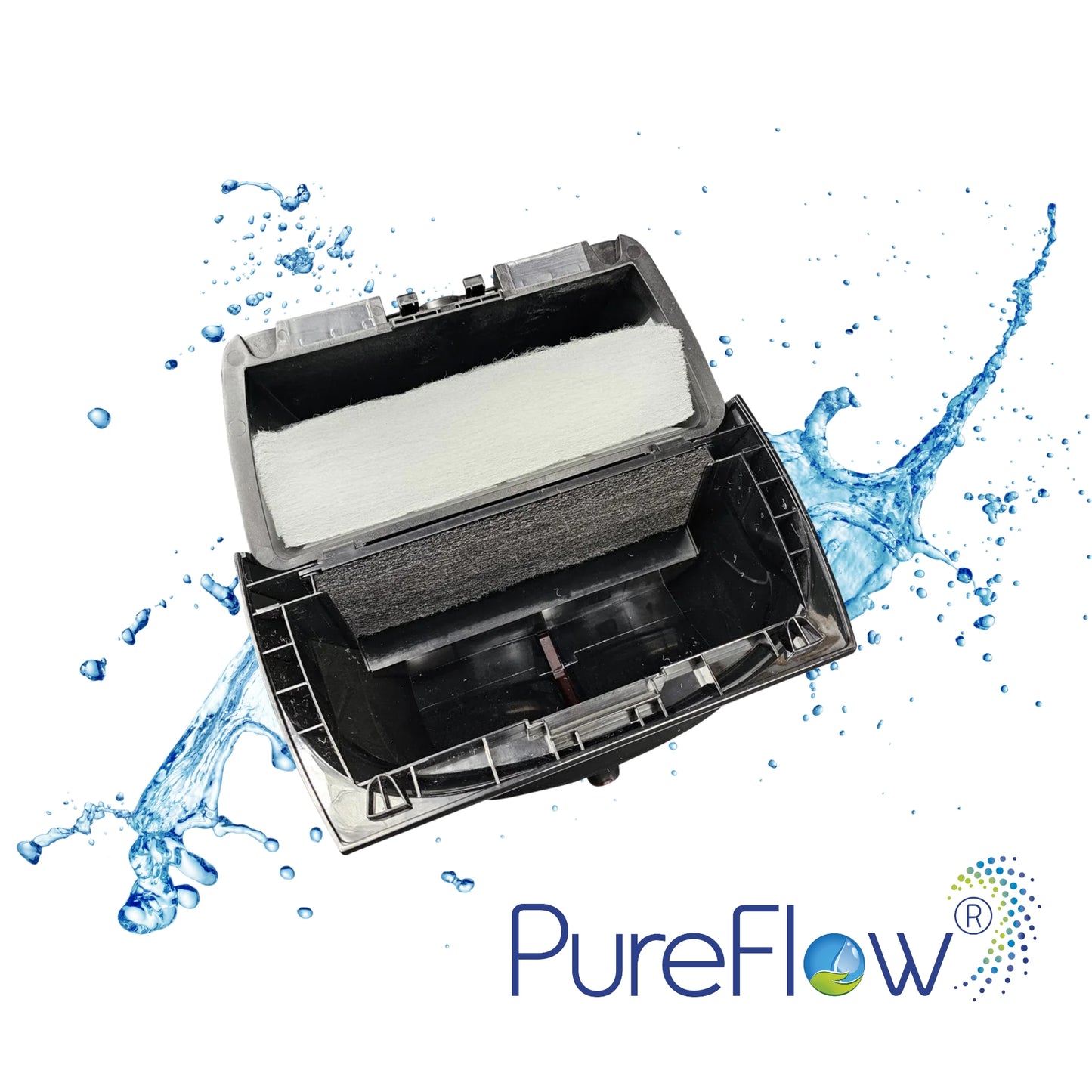 PureFlow® Roboterfilter inkl. Aktivkohlefilter