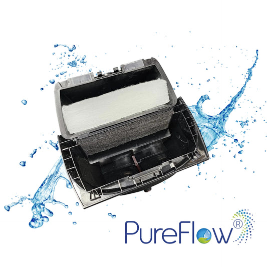 PureFlow® robot filter including activated carbon filter