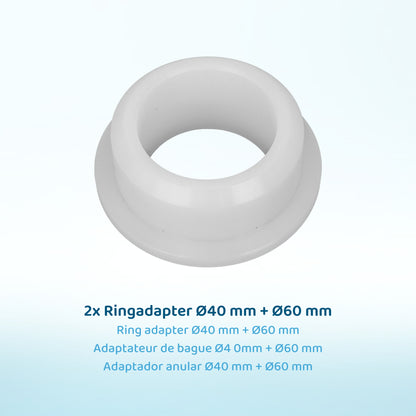 Filtre pour bain à remous PureFlow® Premium LongLife (460 mm) incl. filtre à charbon actif 